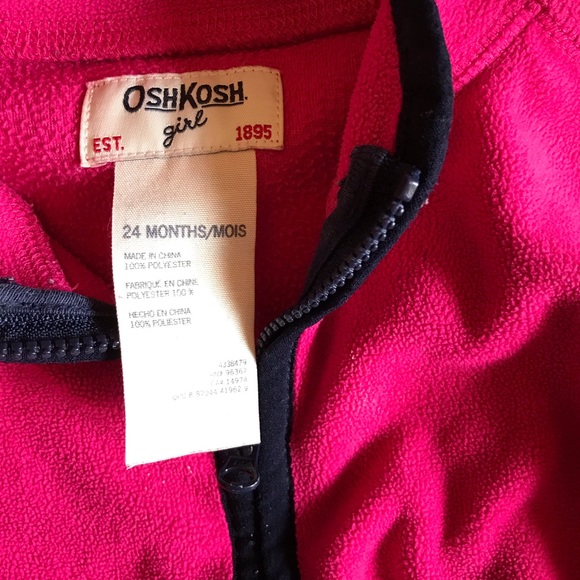 Oshkosh girl 24month Sweatshirt - Picture 2 of 2